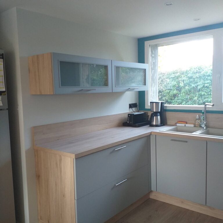 Chantier de rénovation intérieure terminé